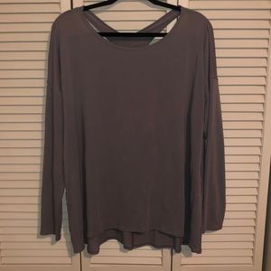 Lululemon long sleeve back out shirt
